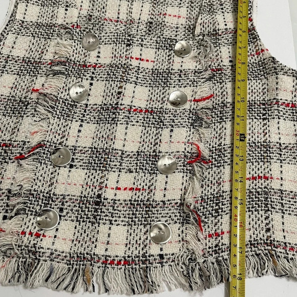 Zara Plaid Sleeveless top size Small - Picture 7 of 7